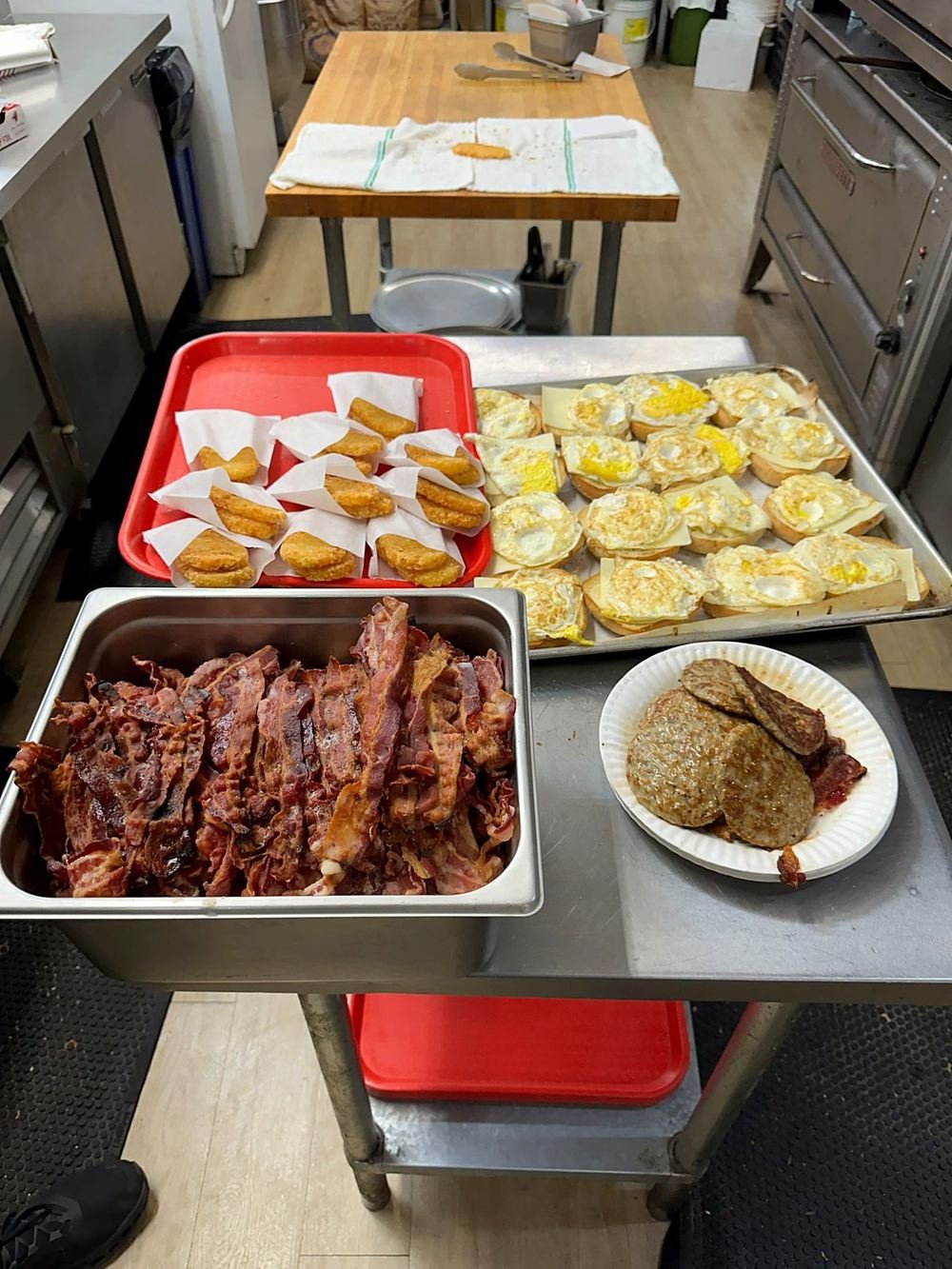 Hot deli food at Big Deal