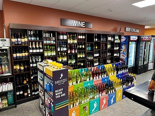 Beer and wine selection